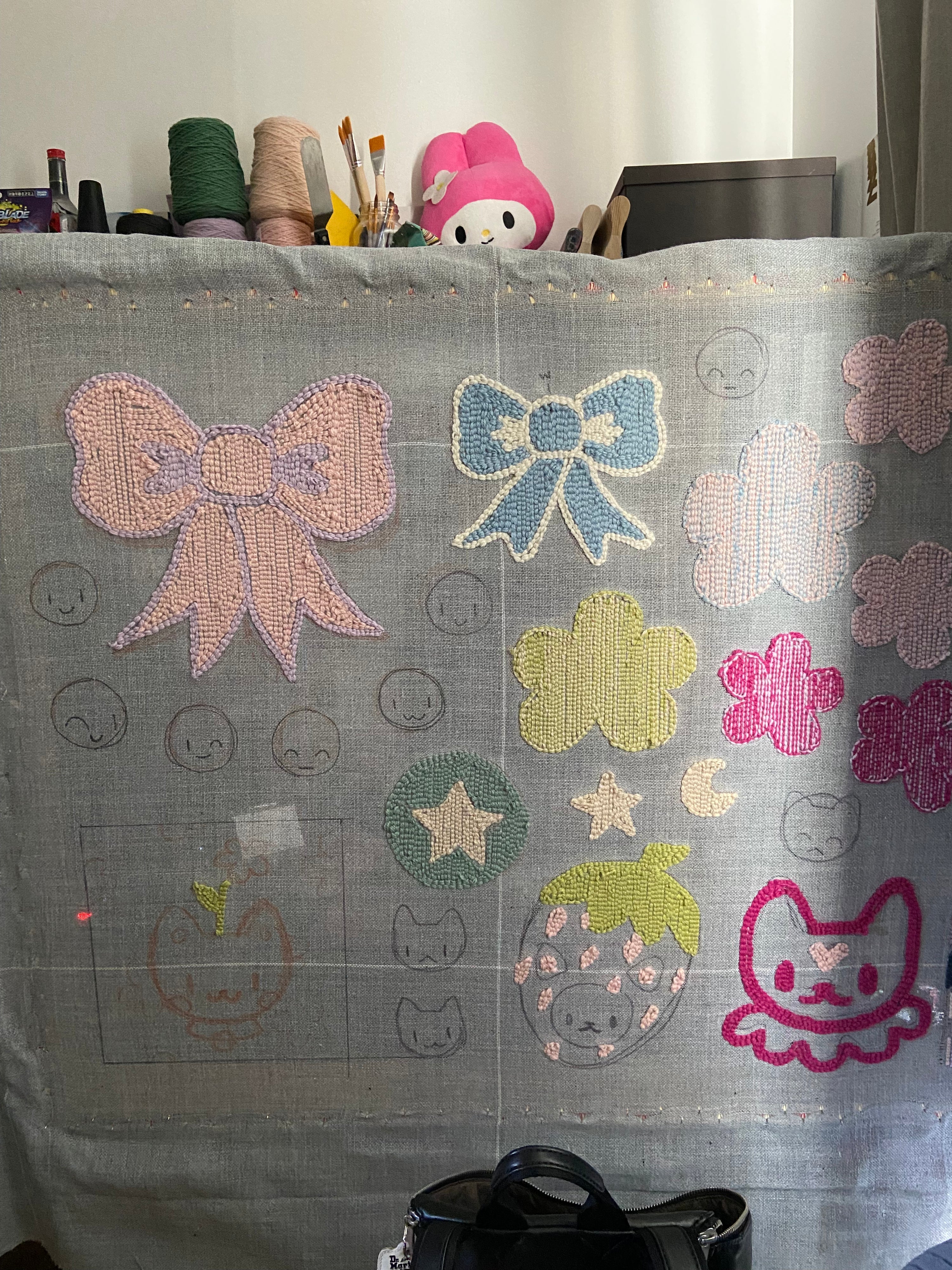 Comment je fais mes tapis décoratifs