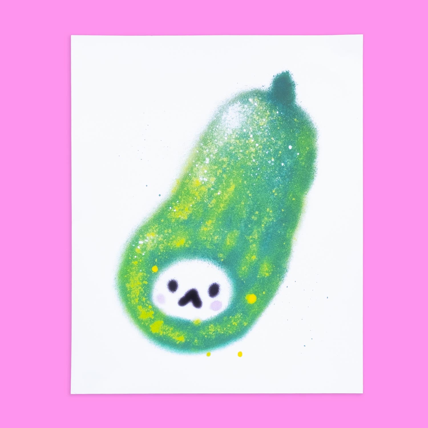 Affiches légumes félins assorties