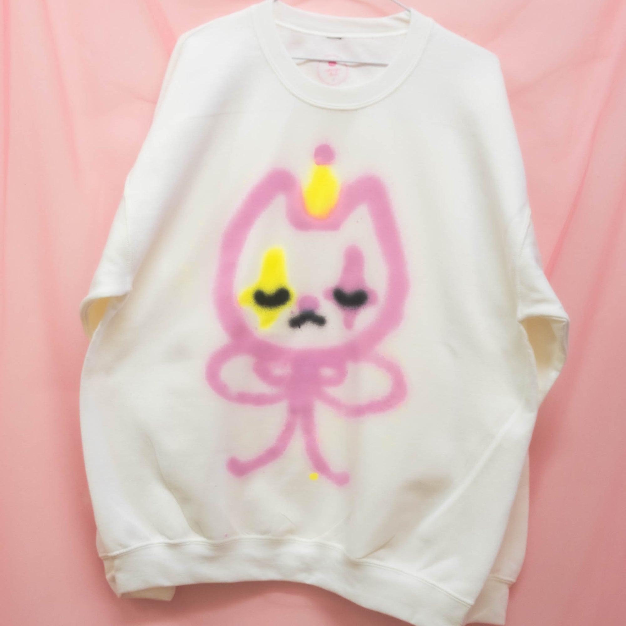 Chandail "Chat clown" unique (L)