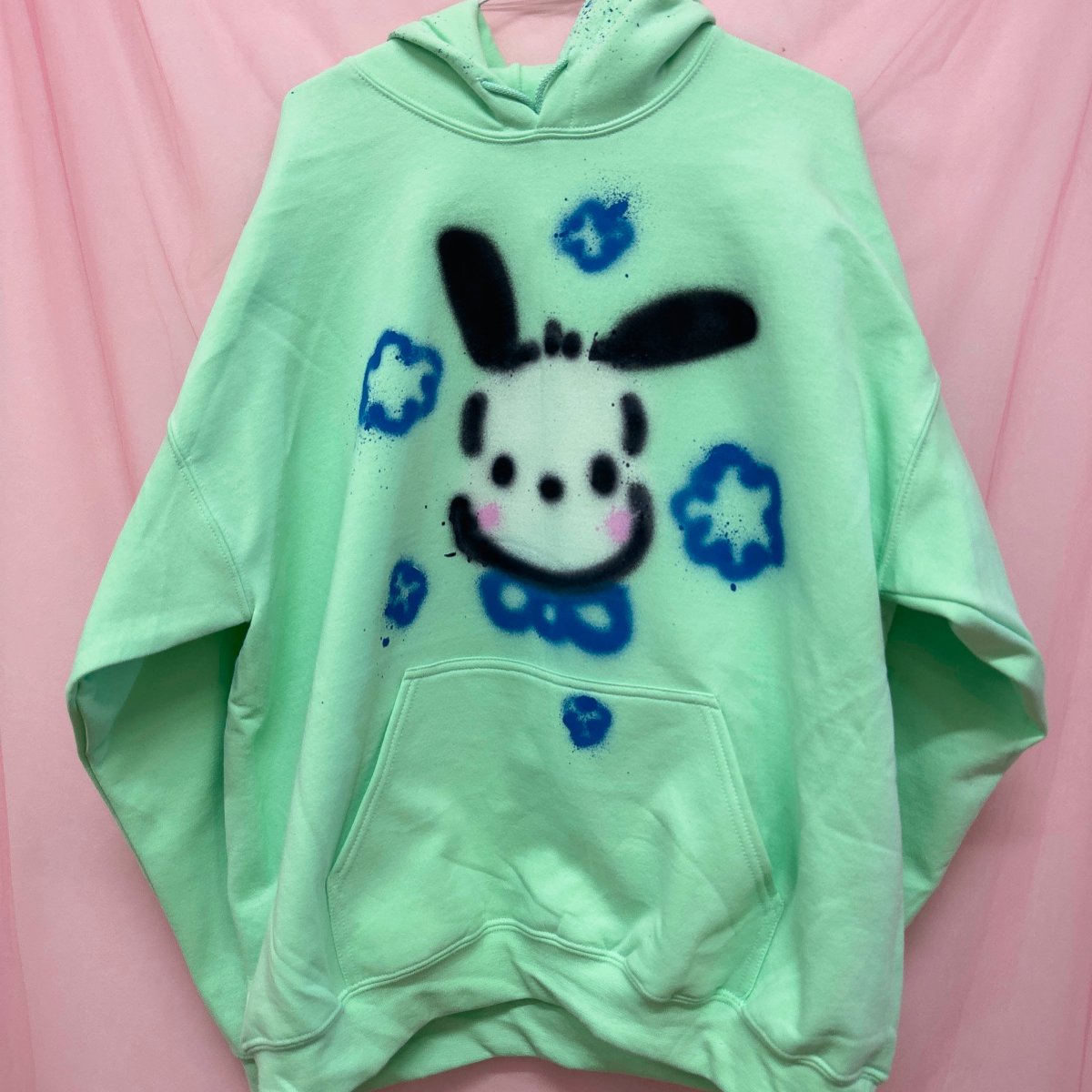 Spray Painted Pocha Hoodie (XL)