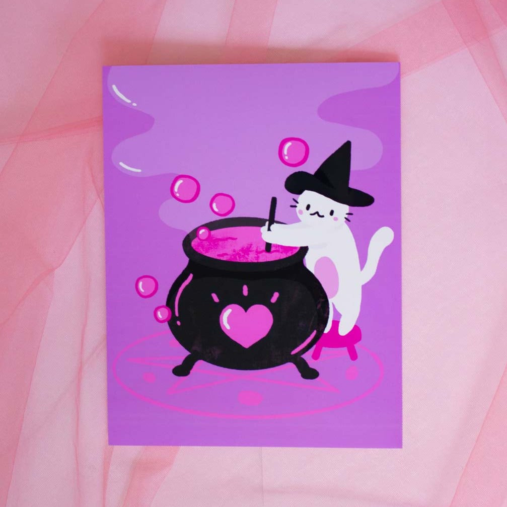 Witchcat Print 8.5x11