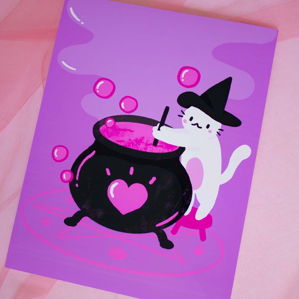 Witchcat Print 8.5x11