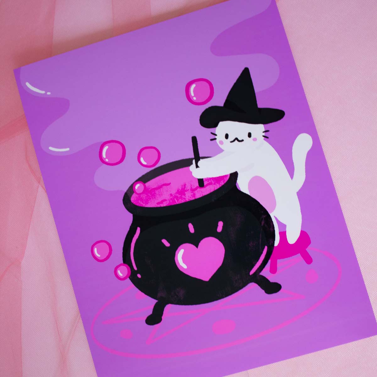 Witchcat Print 8.5x11