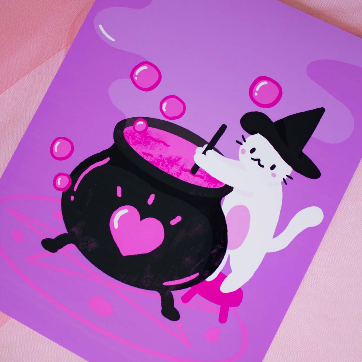 Witchcat Print 8.5x11