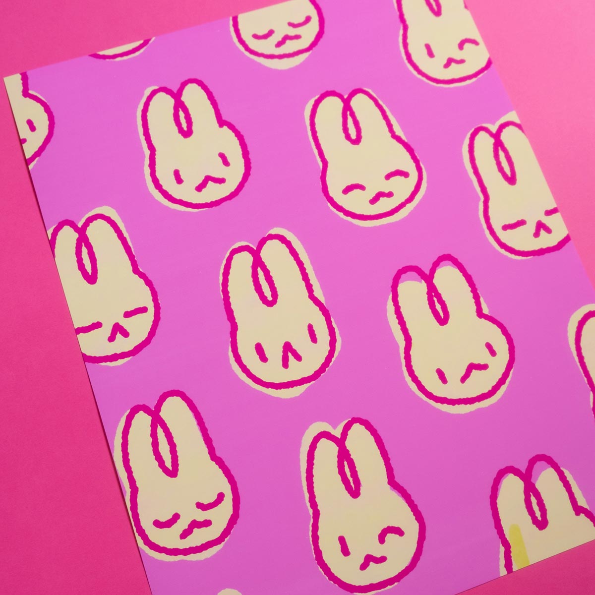 Infinite bunnies poster 11x14"