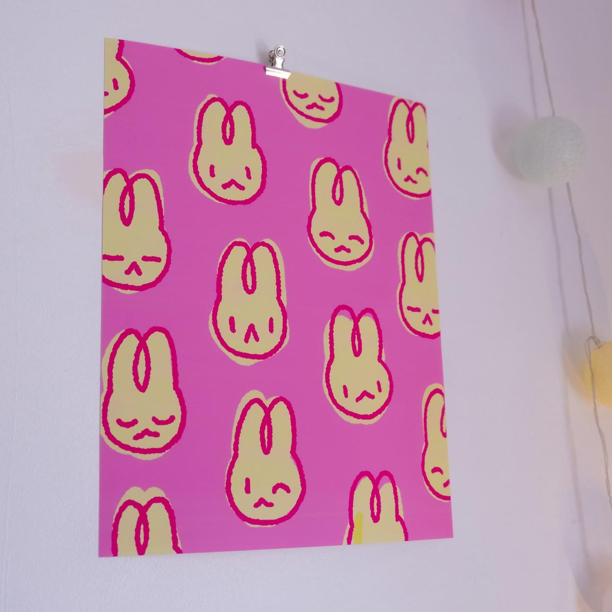 Infinite bunnies poster 11x14"