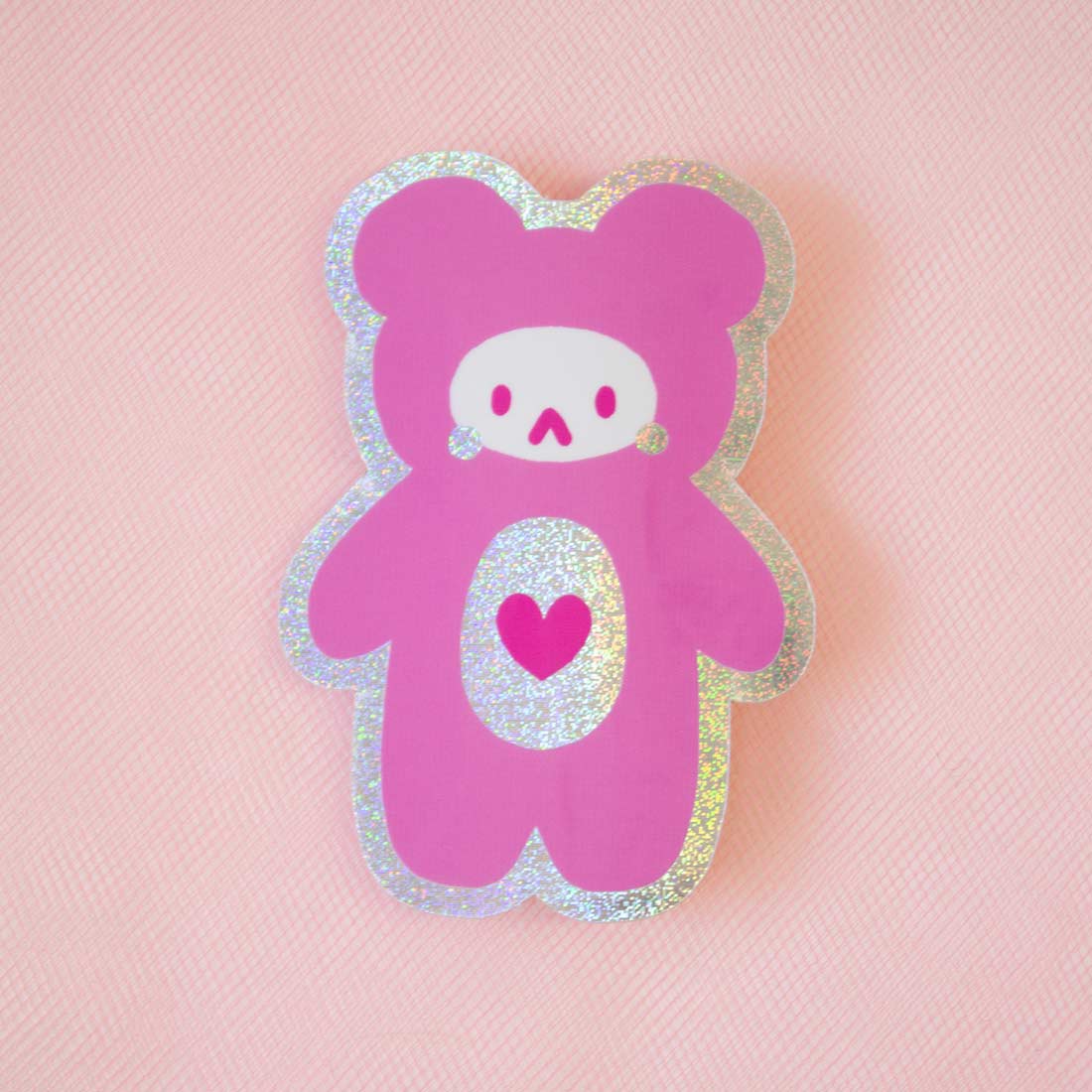 Shiny Teddy "Pixie Dust" Sticker 3"