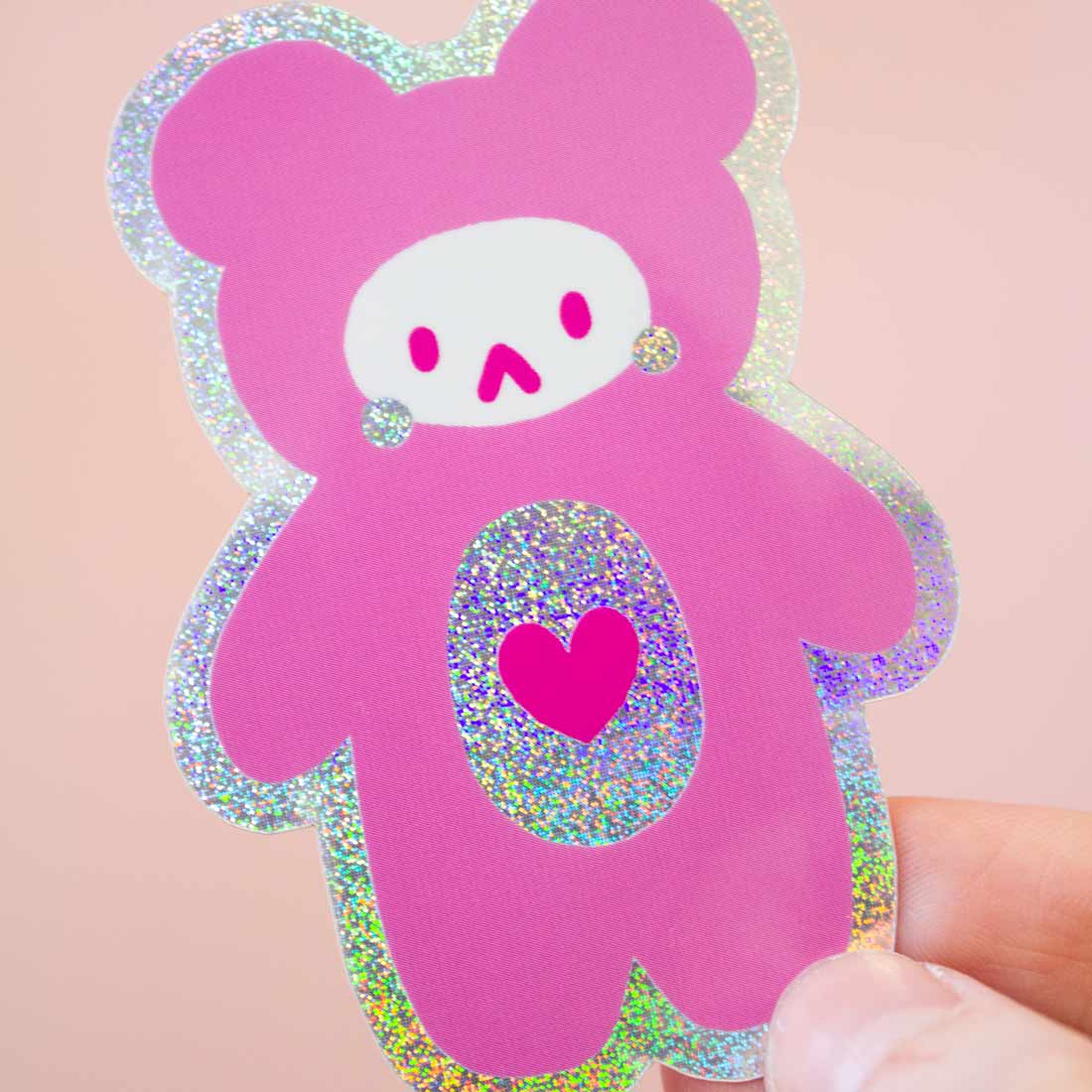 Shiny Teddy "Pixie Dust" Sticker 3"