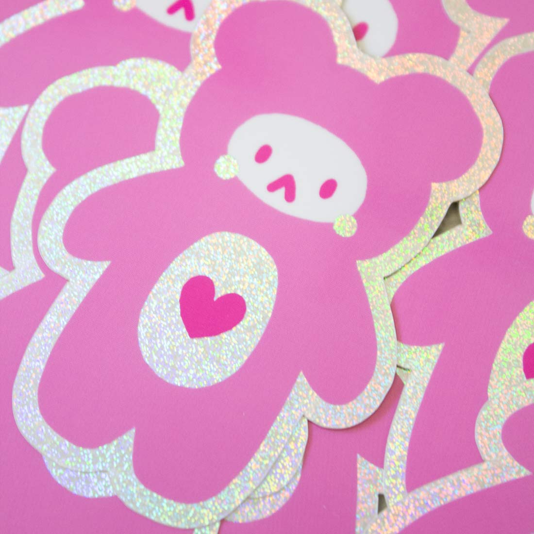 Shiny Teddy "Pixie Dust" Sticker 3"