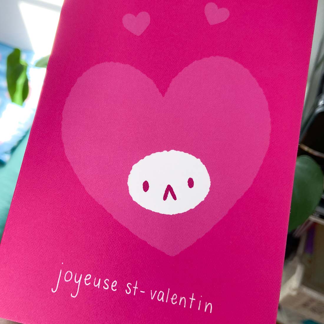 Carte de souhait Joyeuse St-Valentin [St-Val]