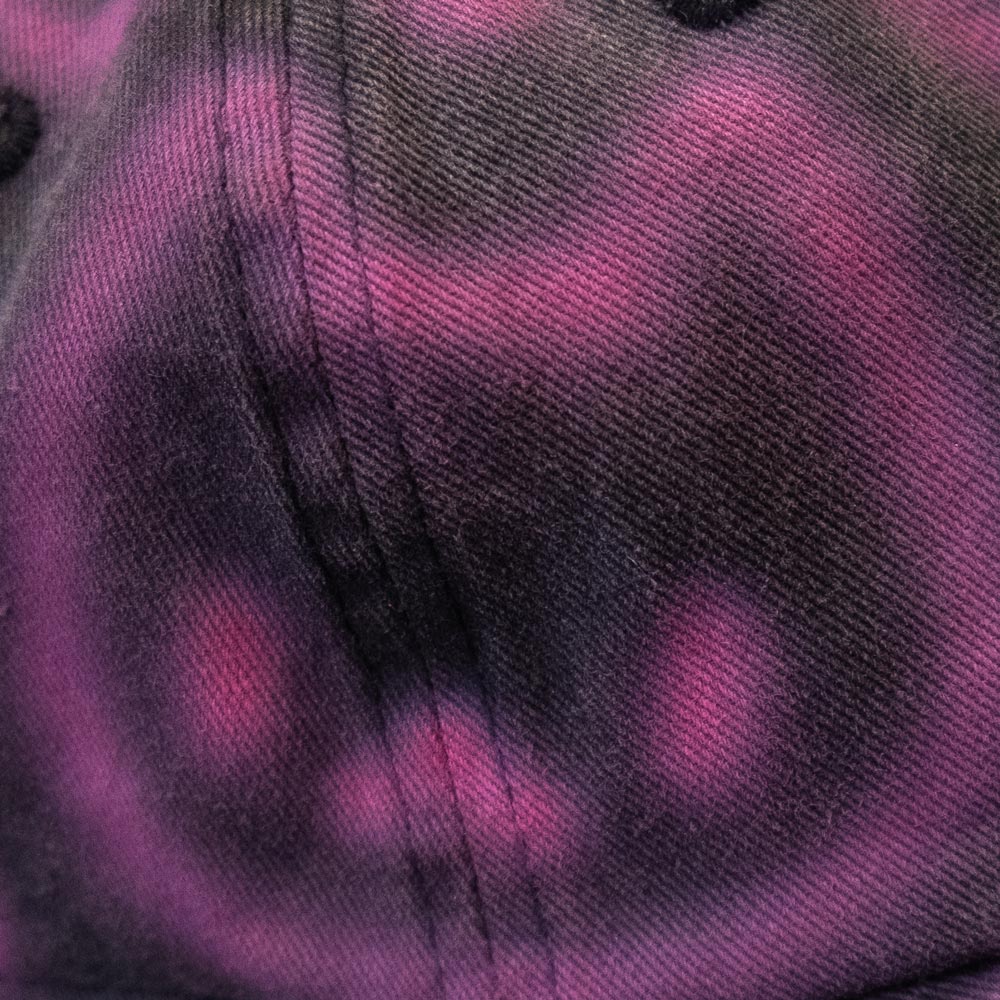Casquette grise délavée "pattes de chats" unique