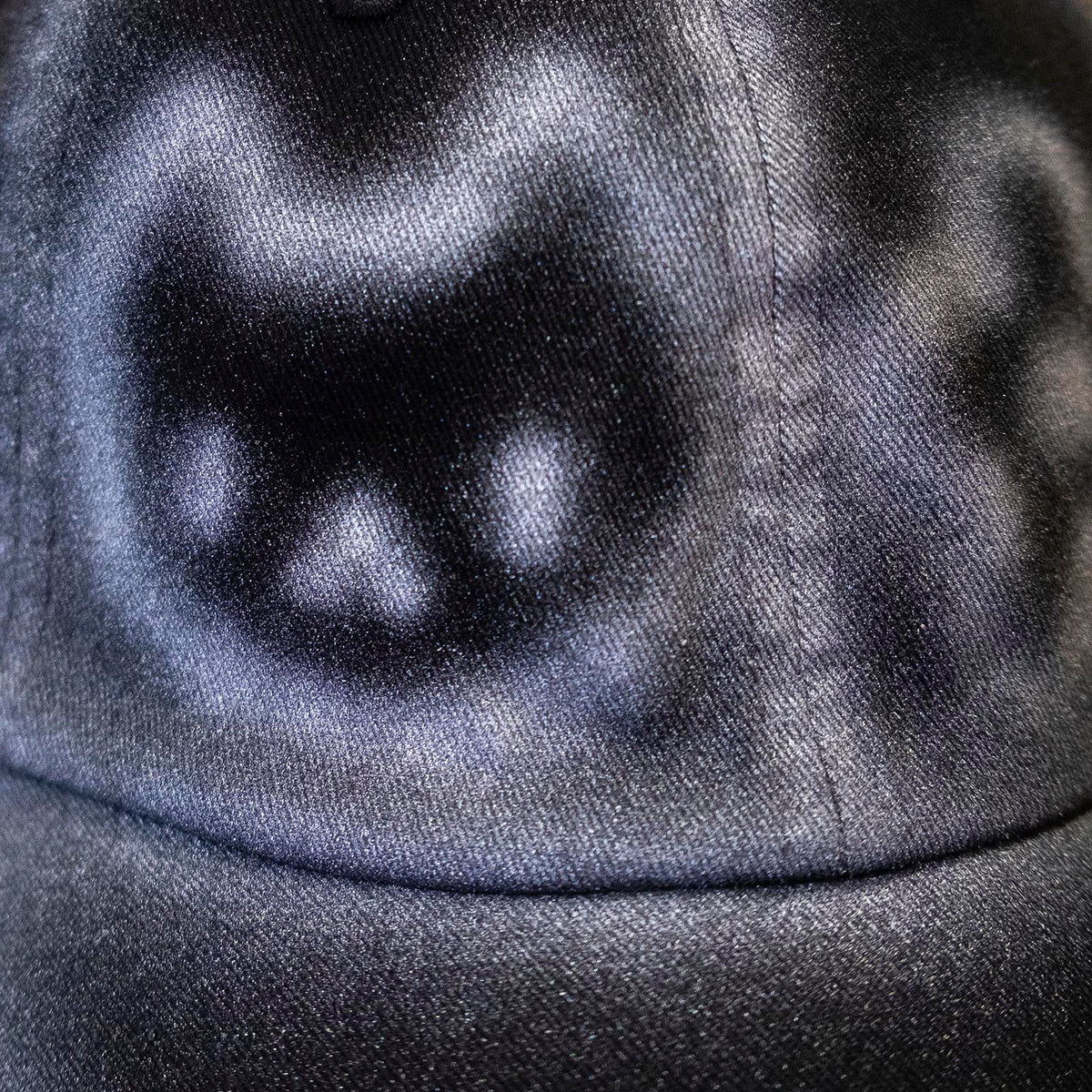 Casquette noire "animaux mignons argentés" unique