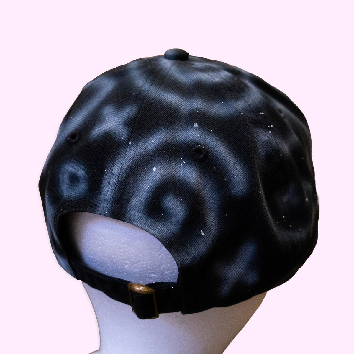 Unique "Emo Cats" Airbrushed Black Hat