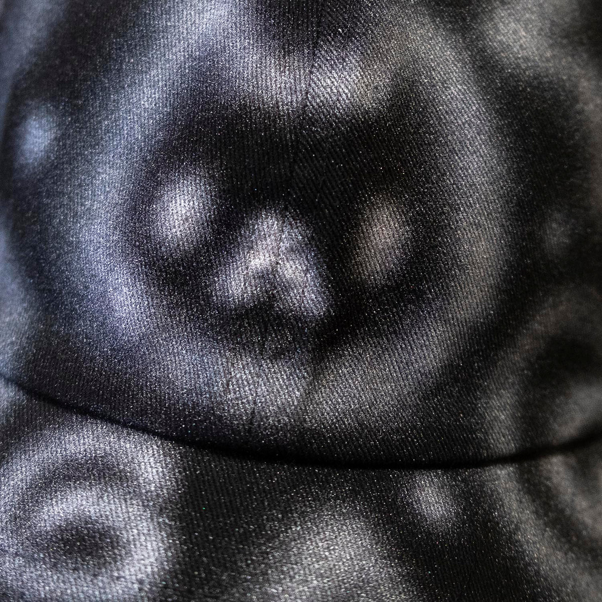Casquette noire "chats mixed feelings argenté" unique
