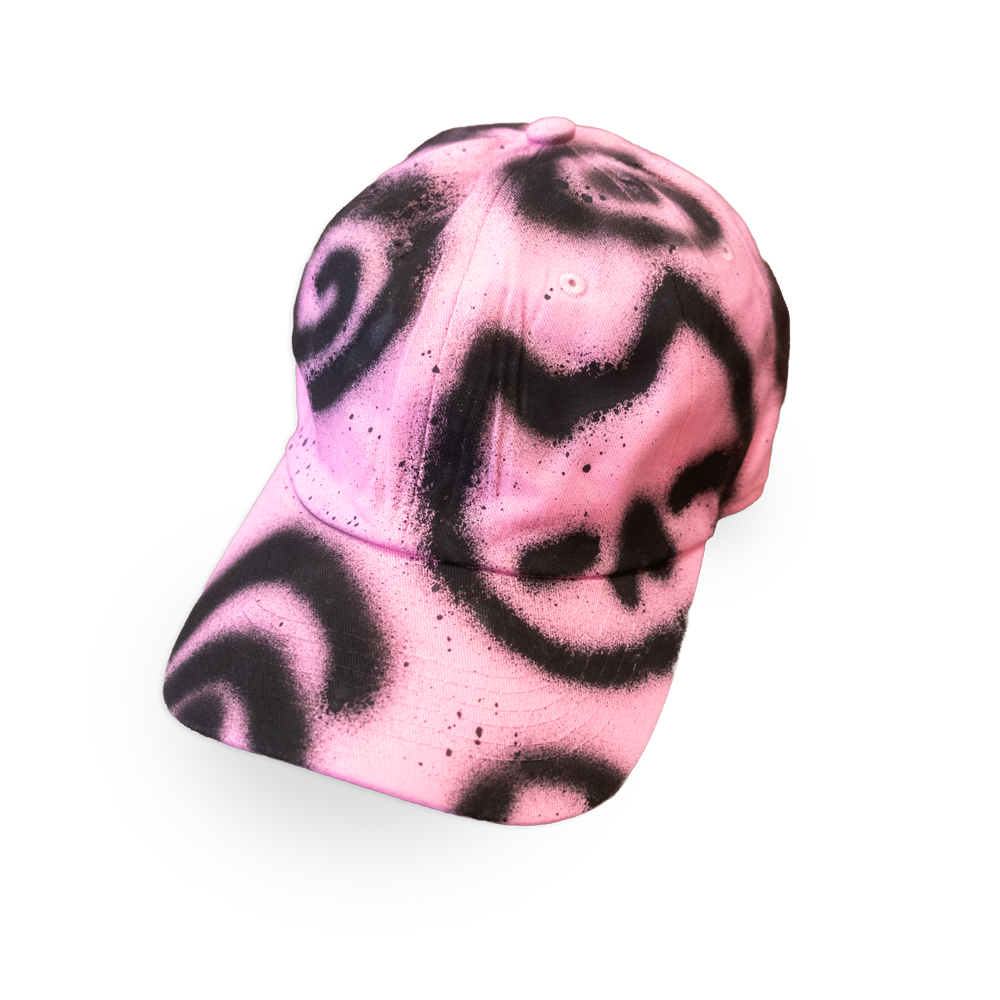 Casquette rose "minous infinis" unique