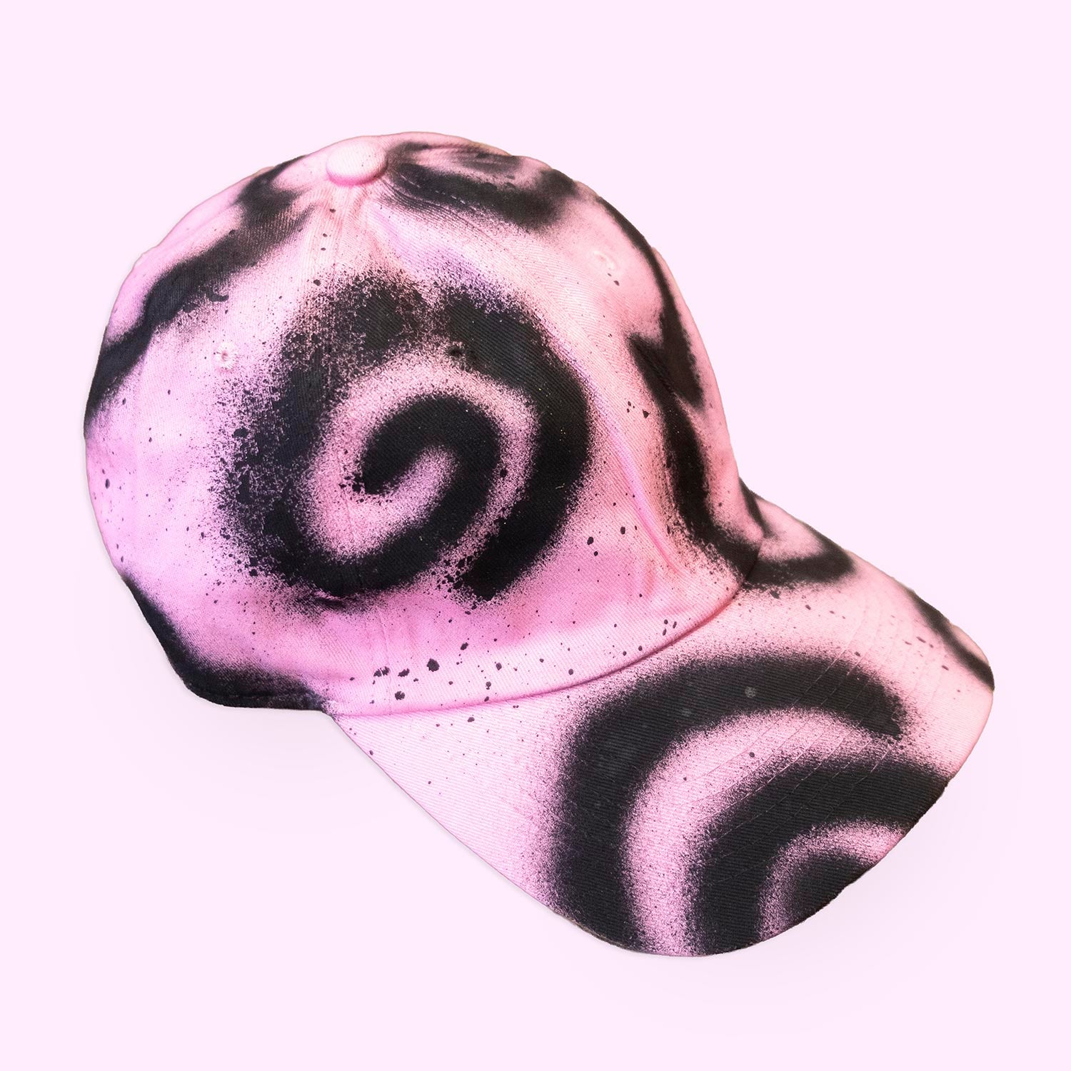 Casquette rose "minous infinis" unique