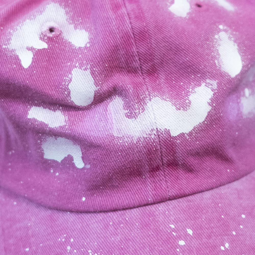 Casquette rose "minou 0w0" unique