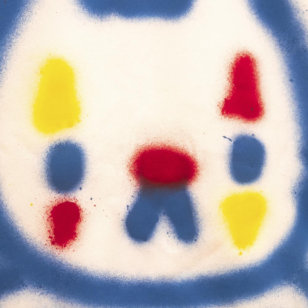 Chandail "Chat clown primaire" unique (L)