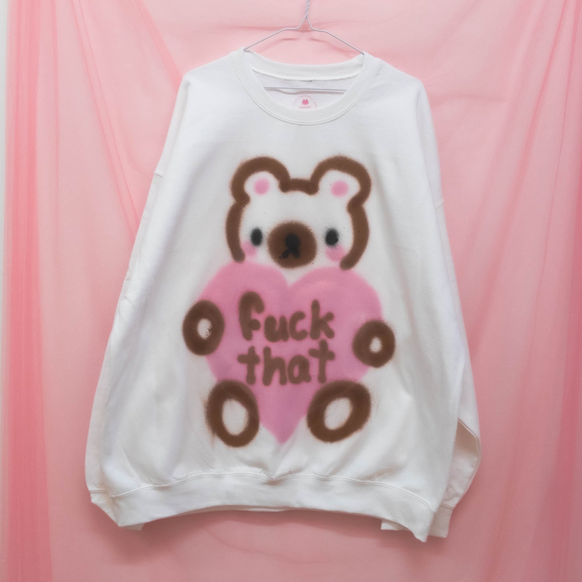 Chandail "Ourson f that" unique (2XL)