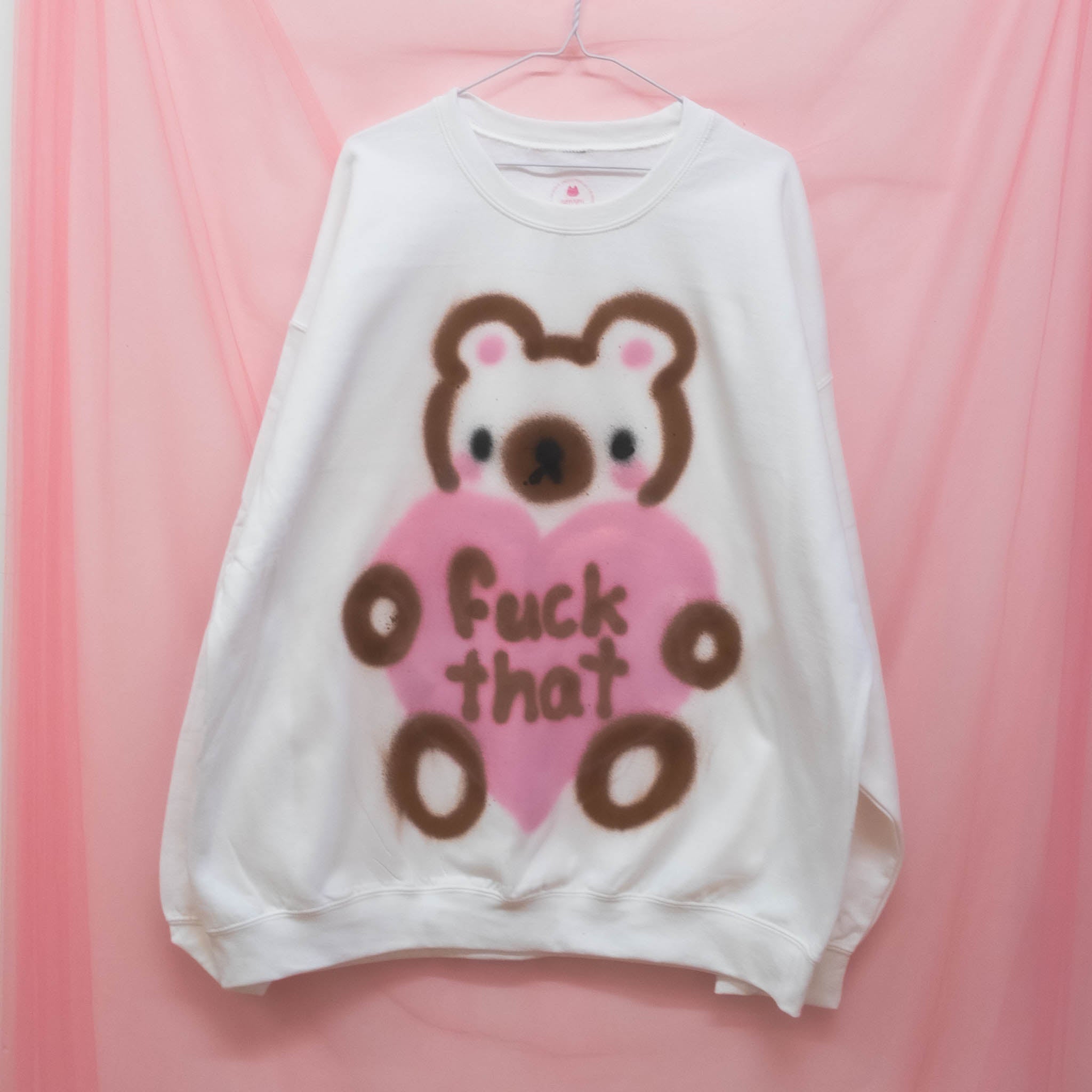 Unique "F That Teddy" Crewneck (2XL)