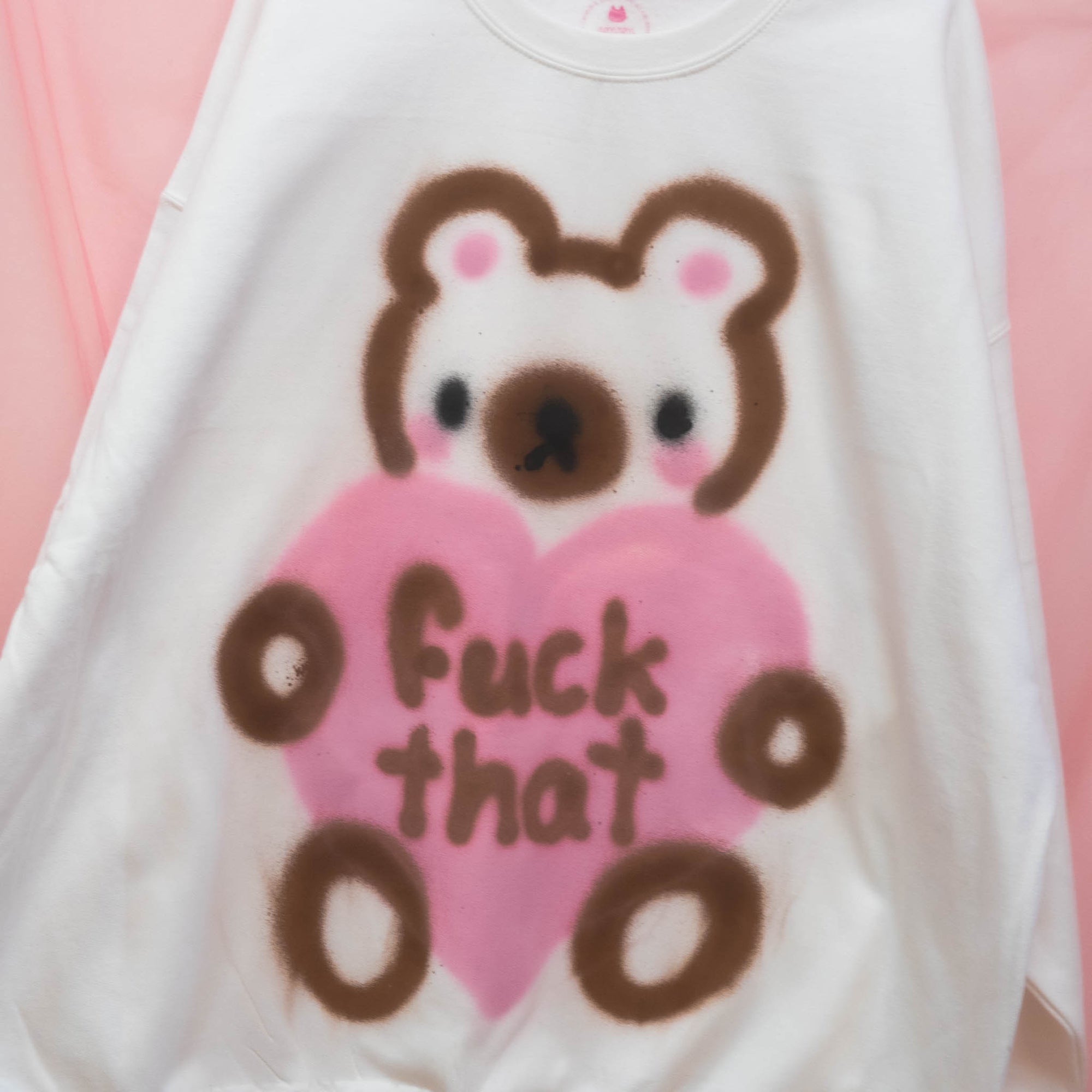 Chandail "Ourson f that" unique (2XL)