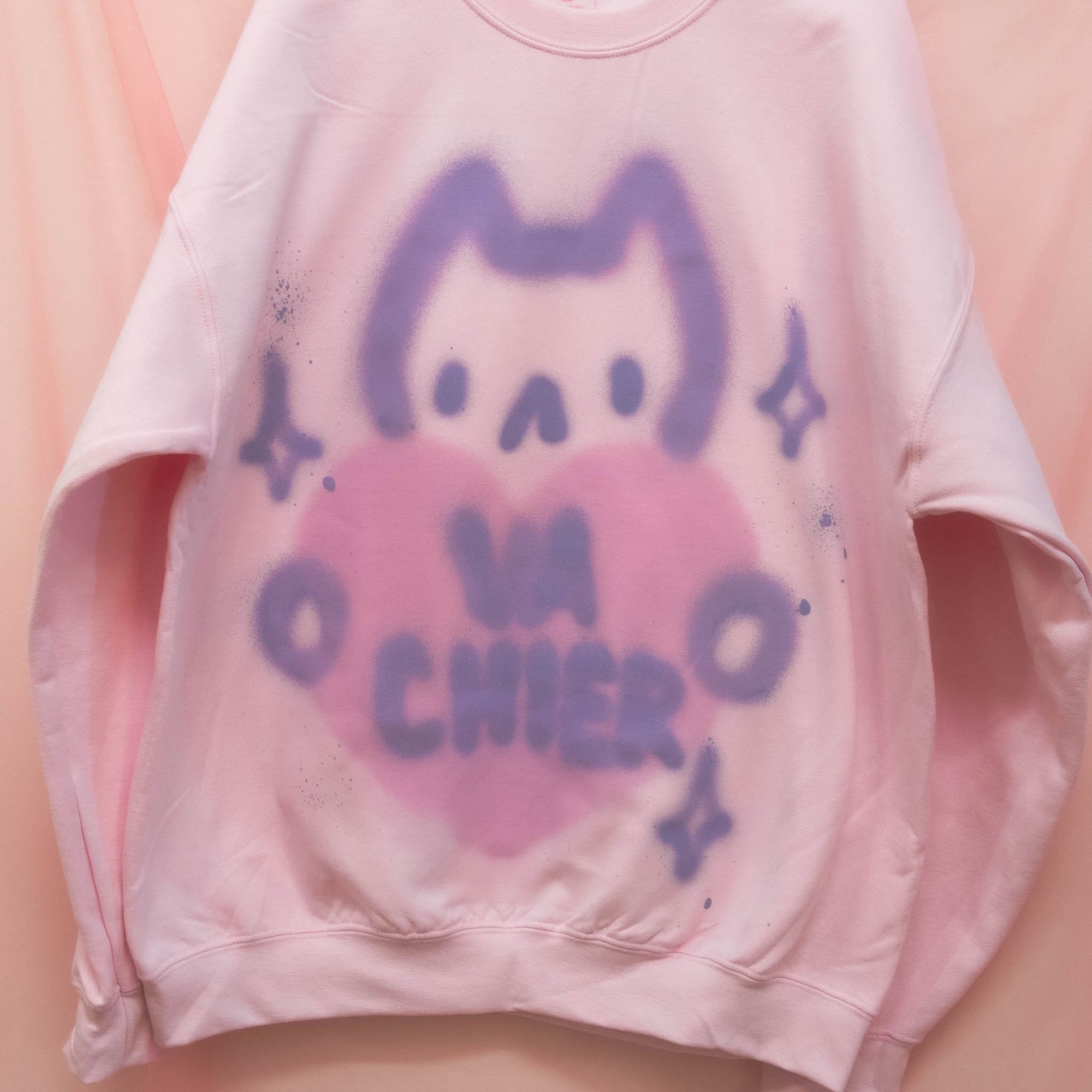 Chandail "Chat va chier" unique (XL)