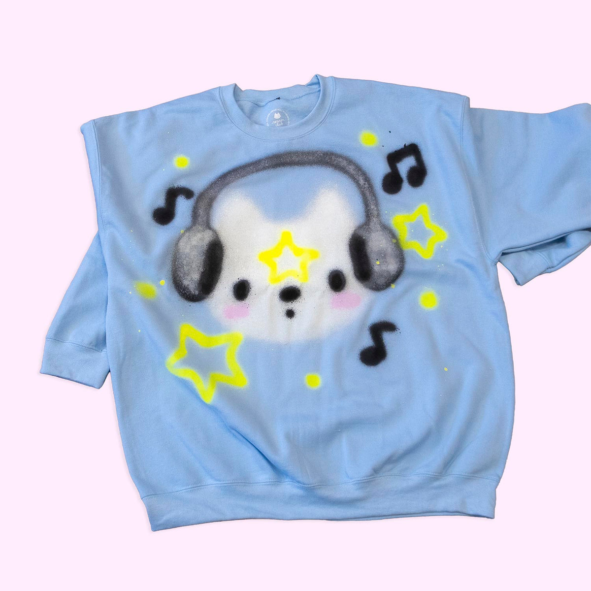 Chandail "Chat musical", taille unique XL