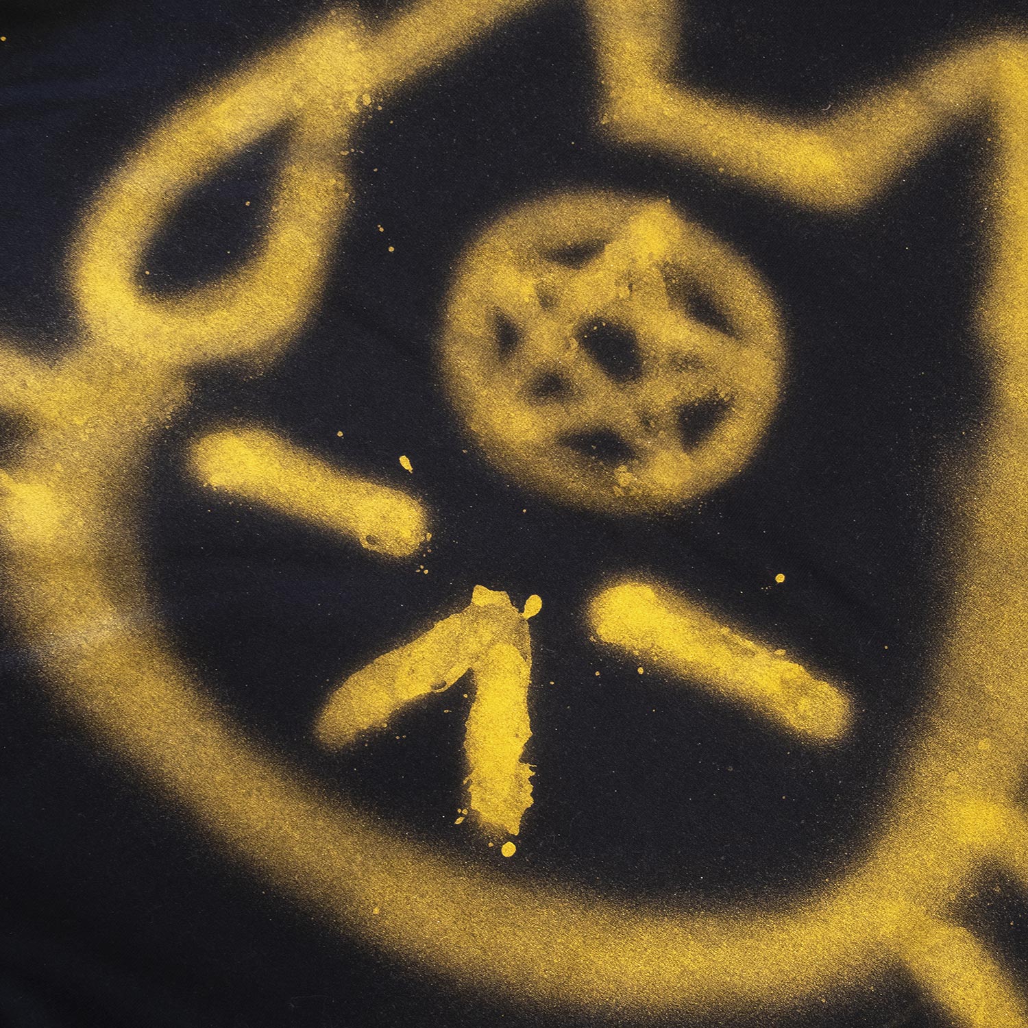 Unique "Pentacle Cat" Crewneck, large size
