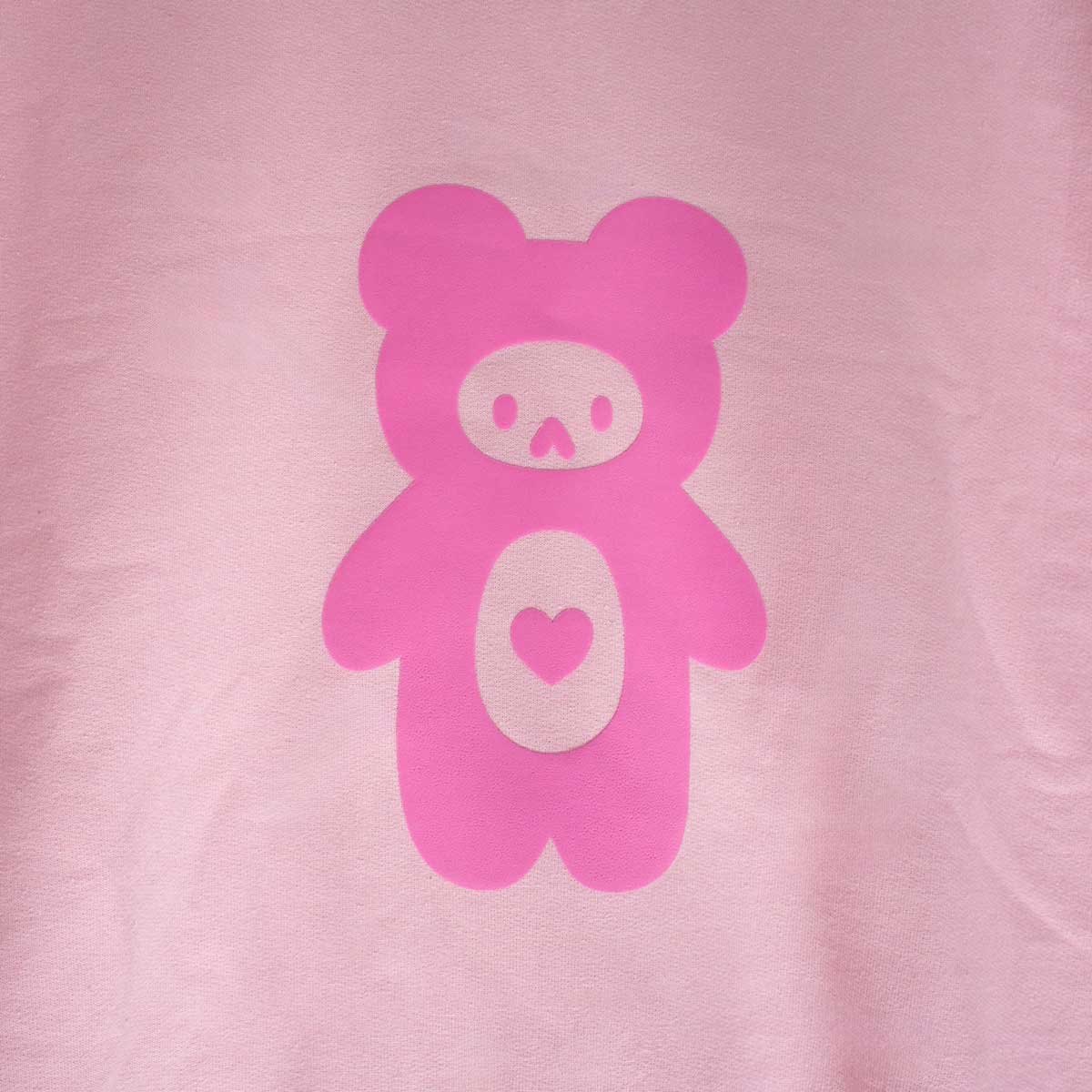 Teddy Puff Print Crewneck