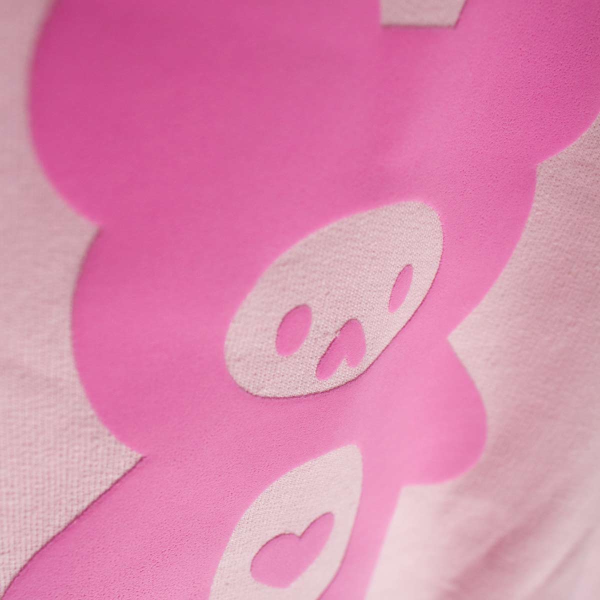 Teddy Puff Print Crewneck