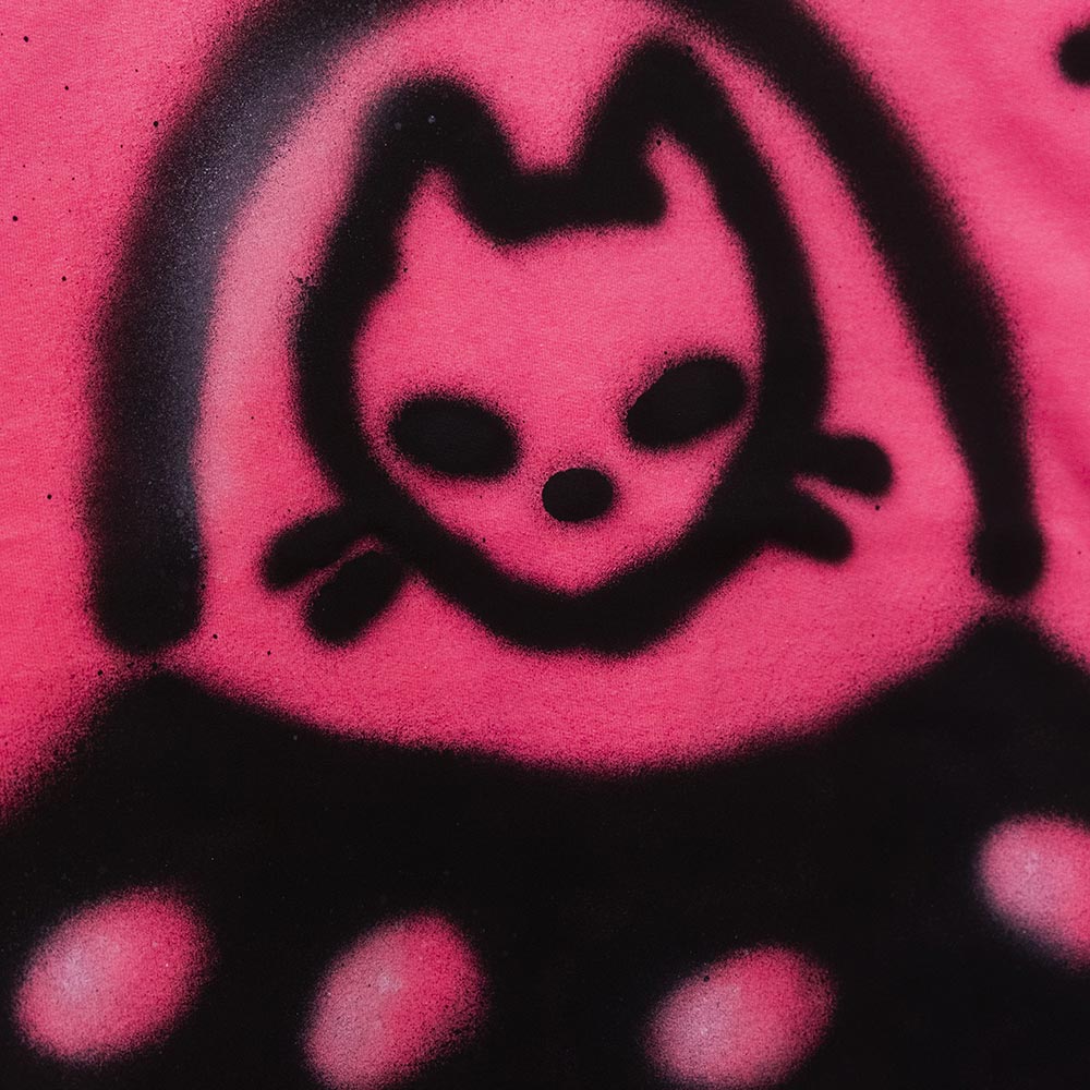 Chandail "Chat alien UFO" unique (L)