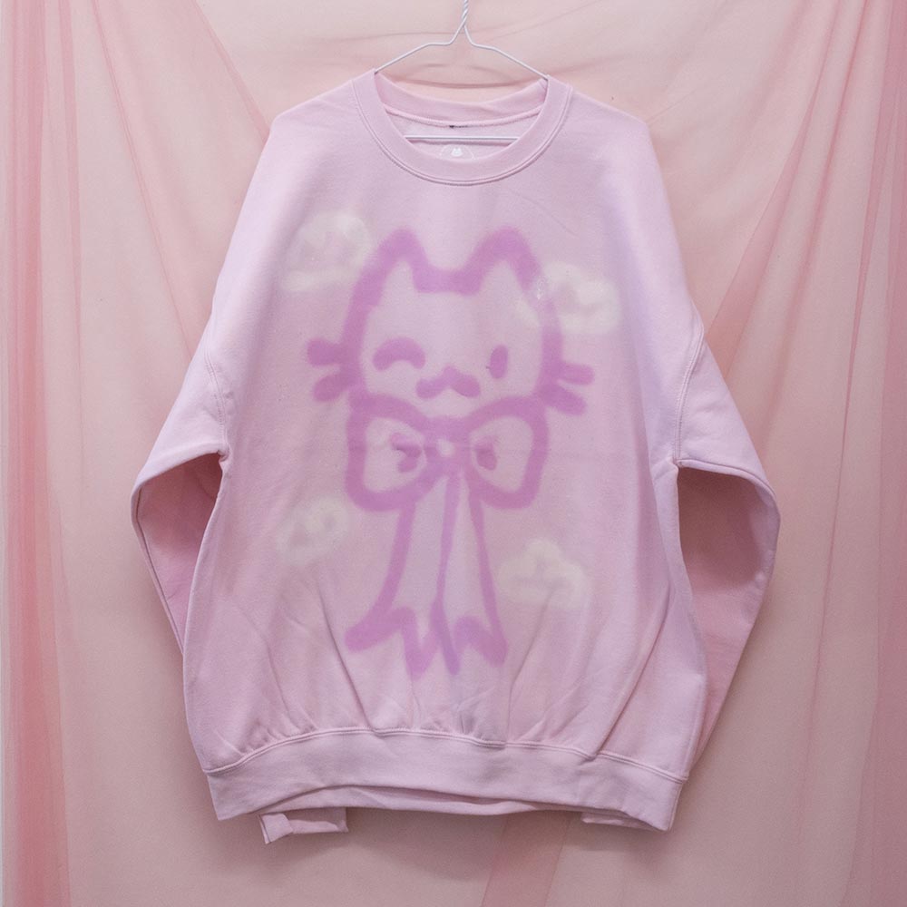 Chandail "Chat mignon" unique (XL)