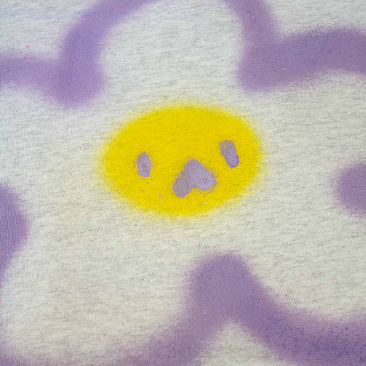 Spray Painted Flower :3 Hoodie
