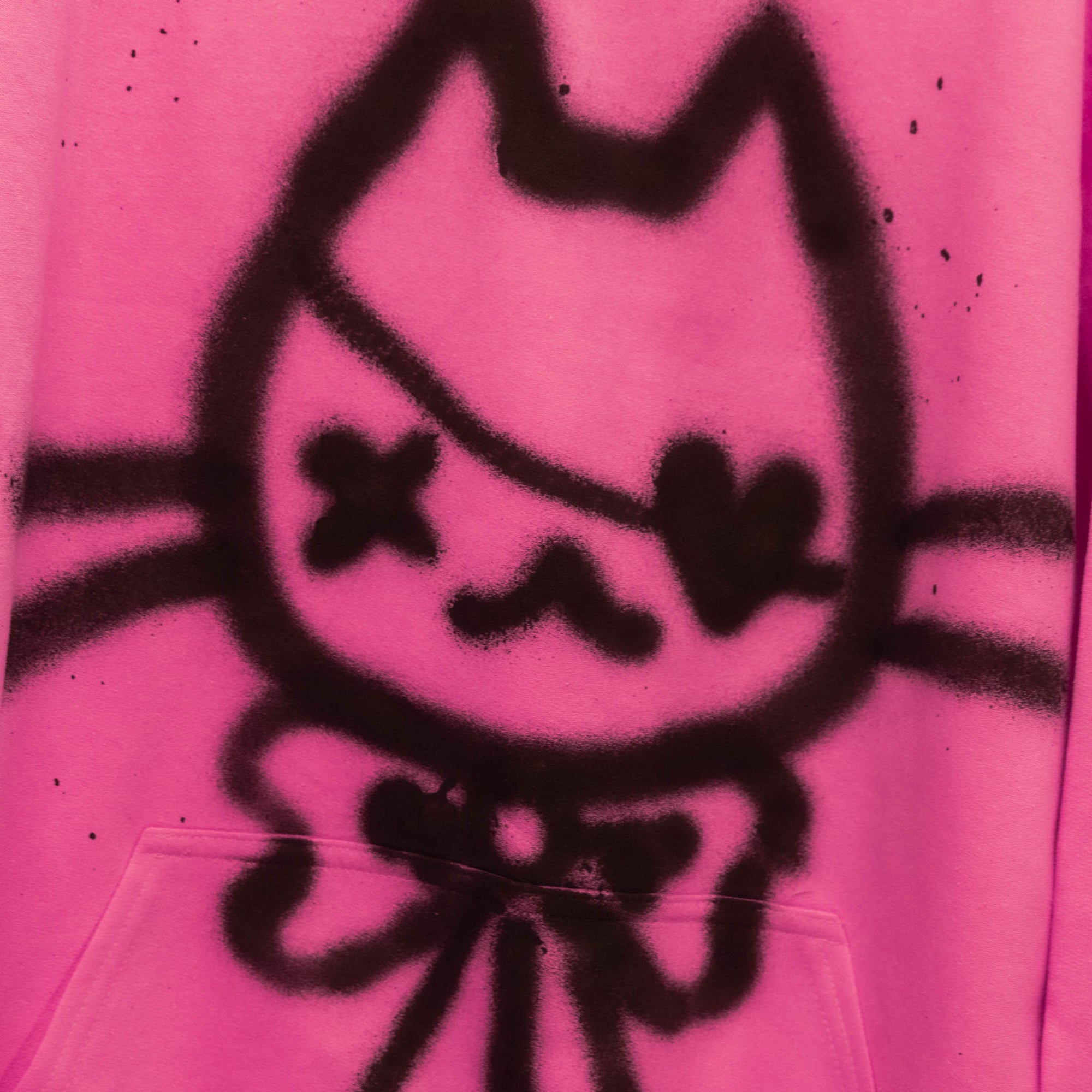 Chandail à capuchon "Chat pirate" unique (XL)