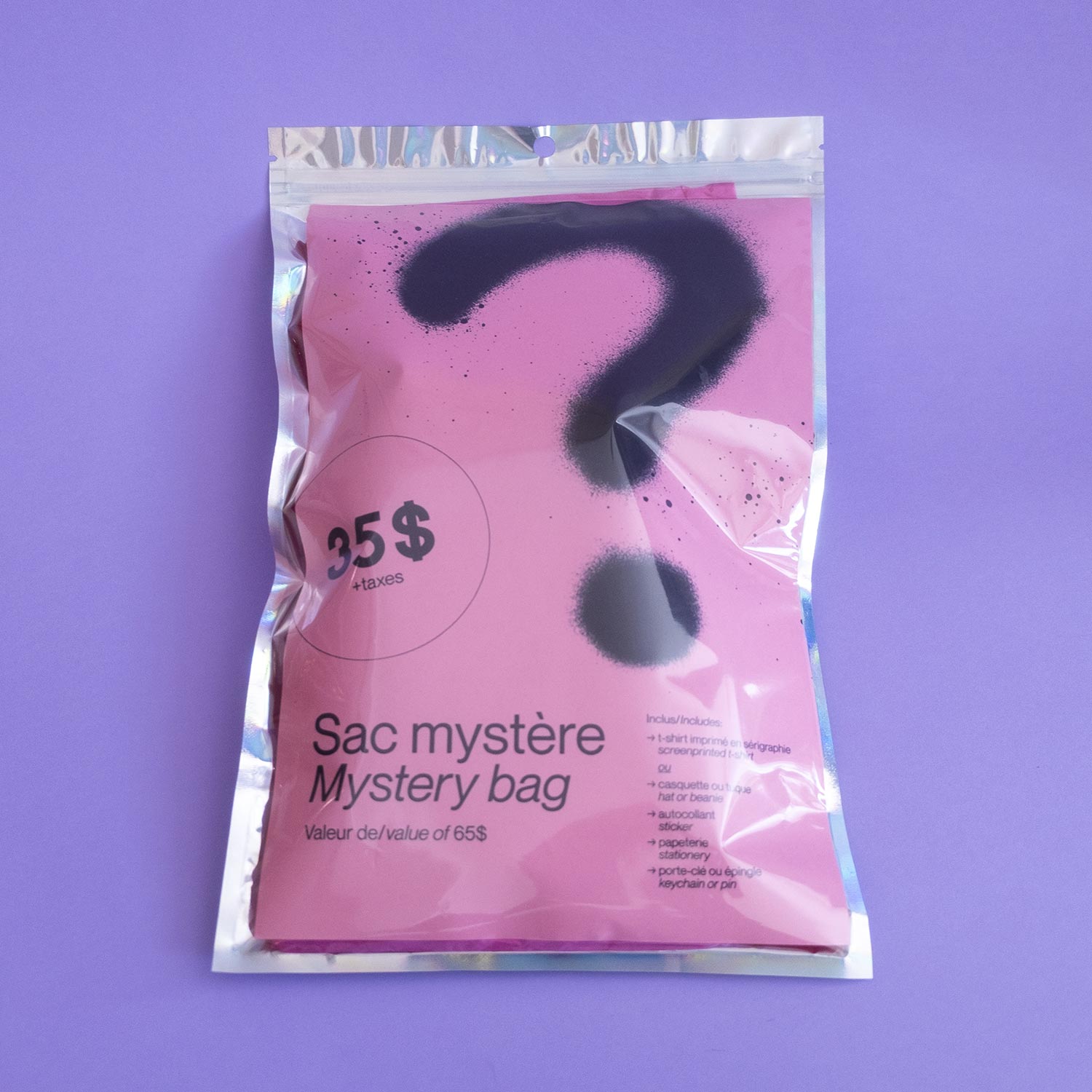 Sac mystère avec merch!