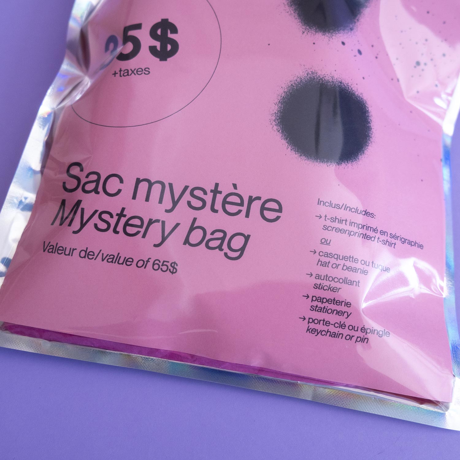 Sac mystère avec merch!