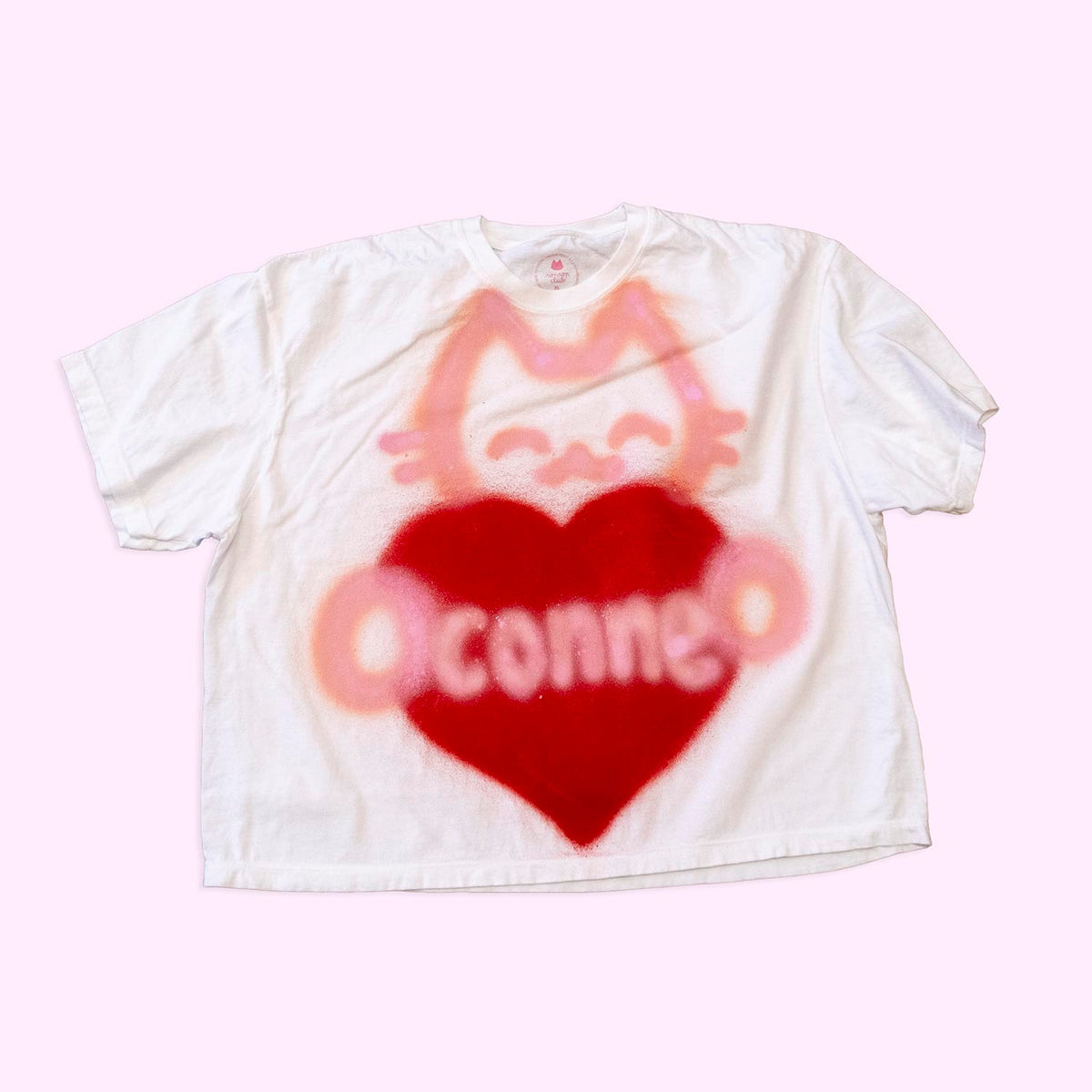 T-shirt boxy "Conne", taille unique XL