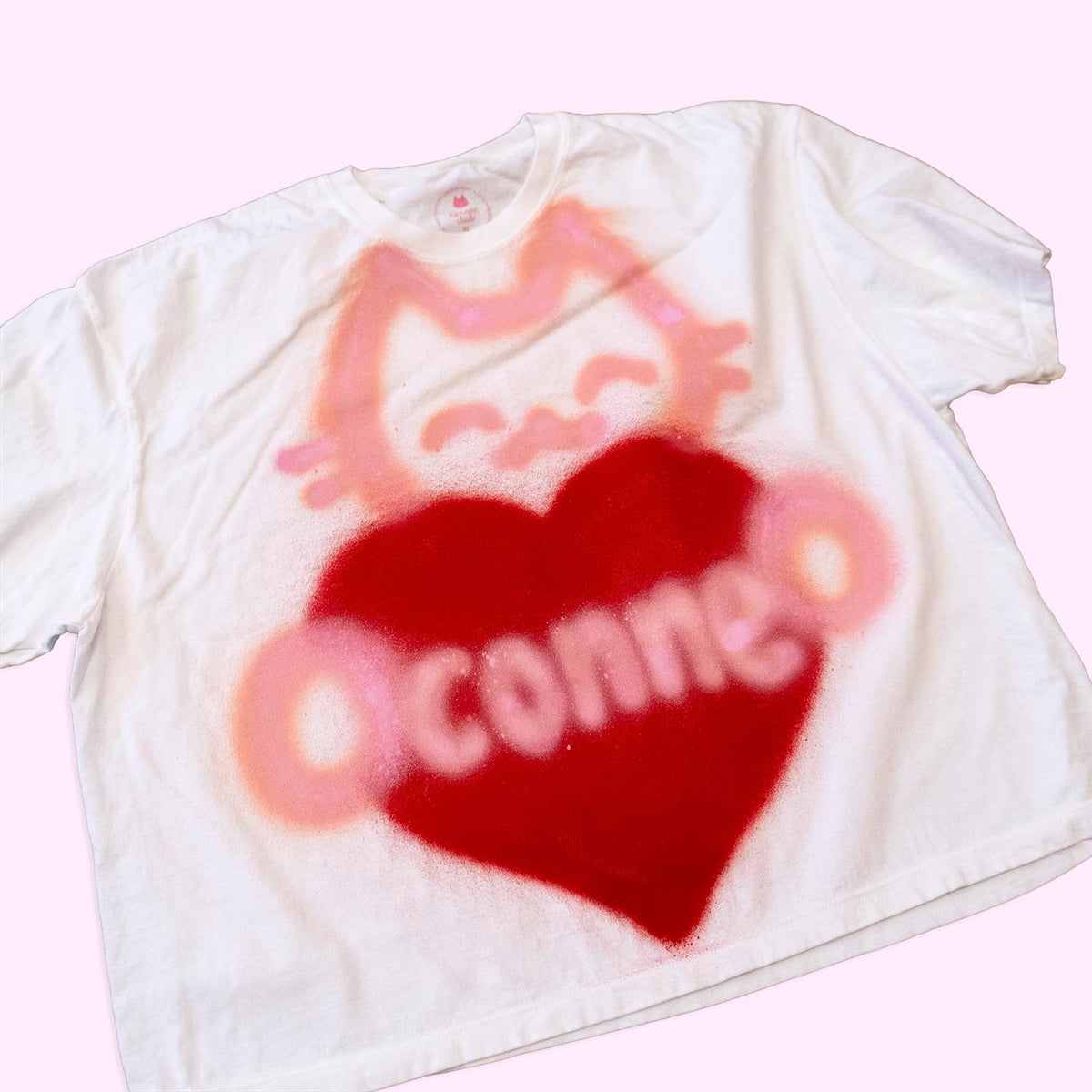 T-shirt boxy "Conne", taille unique XL