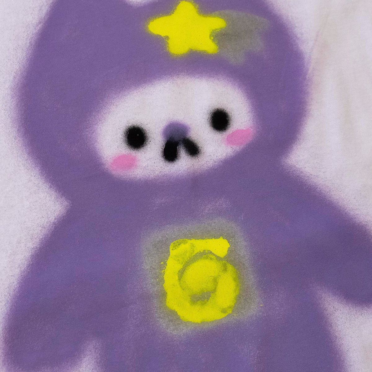Unique "Shooting Star Cat" T-Shirt, large size