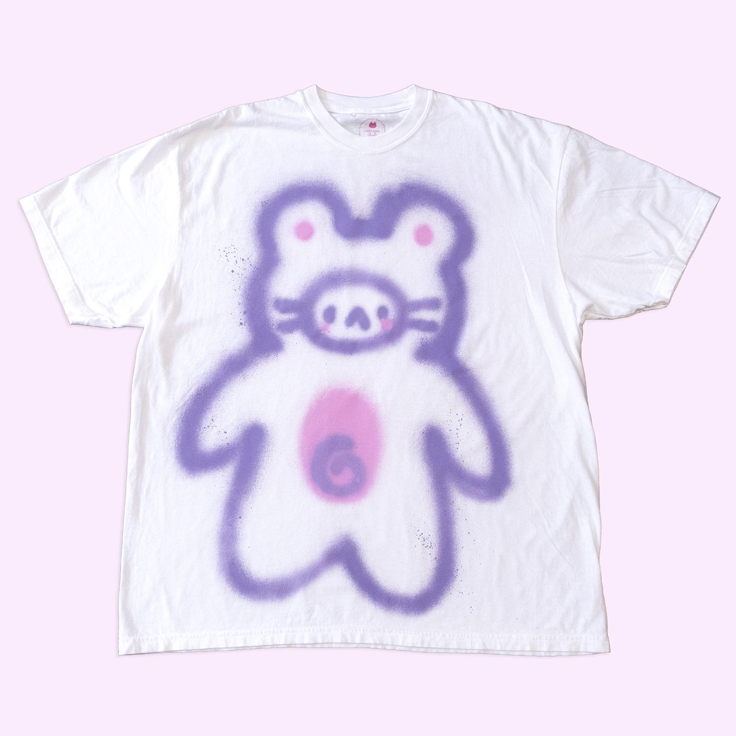 T-shirt "ourson mignon", taille unique 2XL
