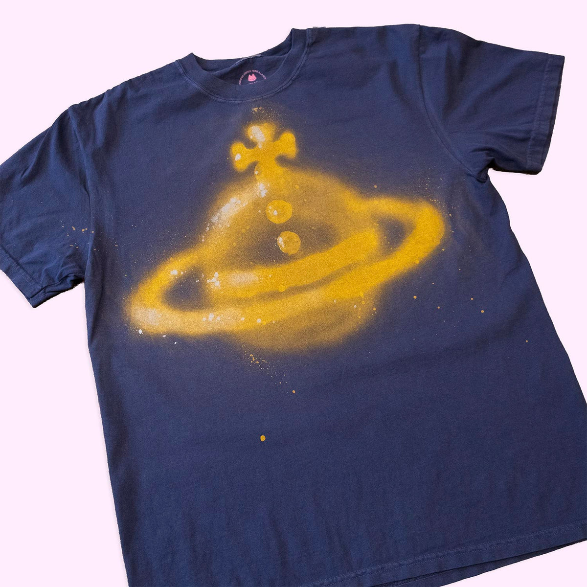 T-shirt "Orbe Vivienne or", taille unique large