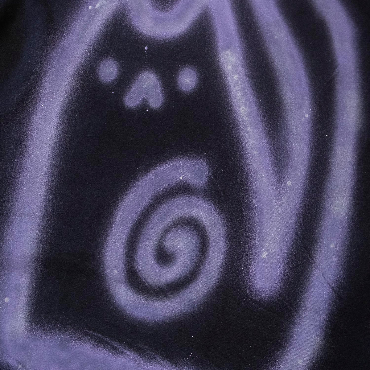 Unique "Spiral Cat" T-Shirt, large size