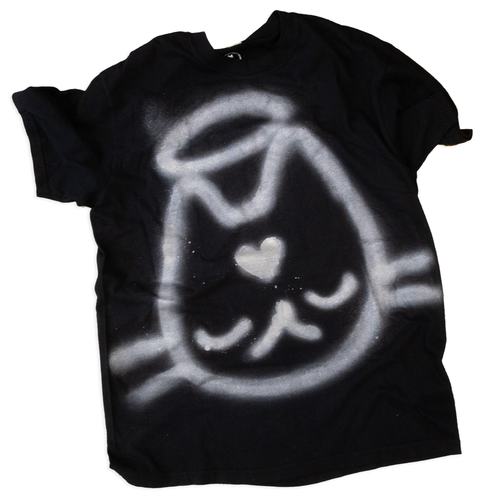 T-shirt "ange argent", taille unique large