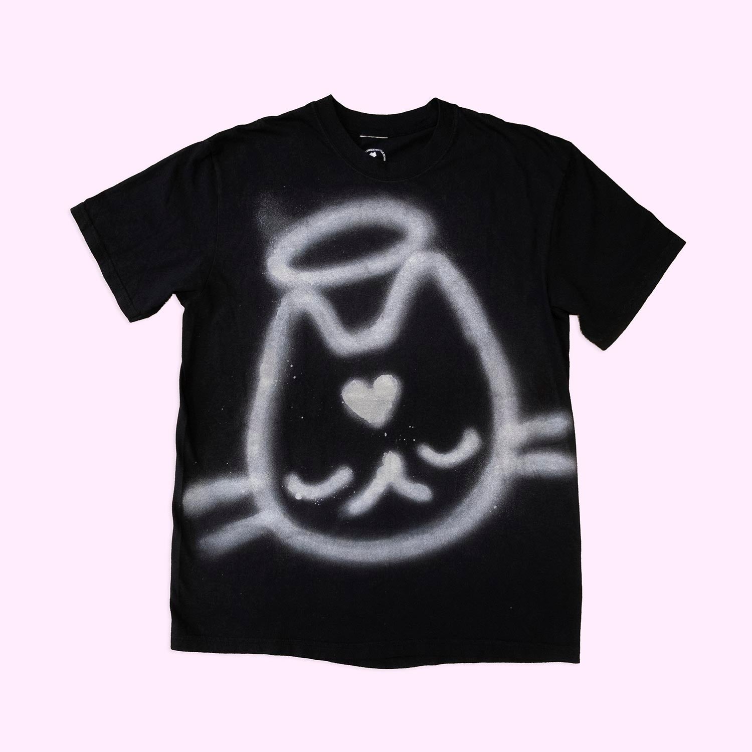 T-shirt "ange argent", taille unique large