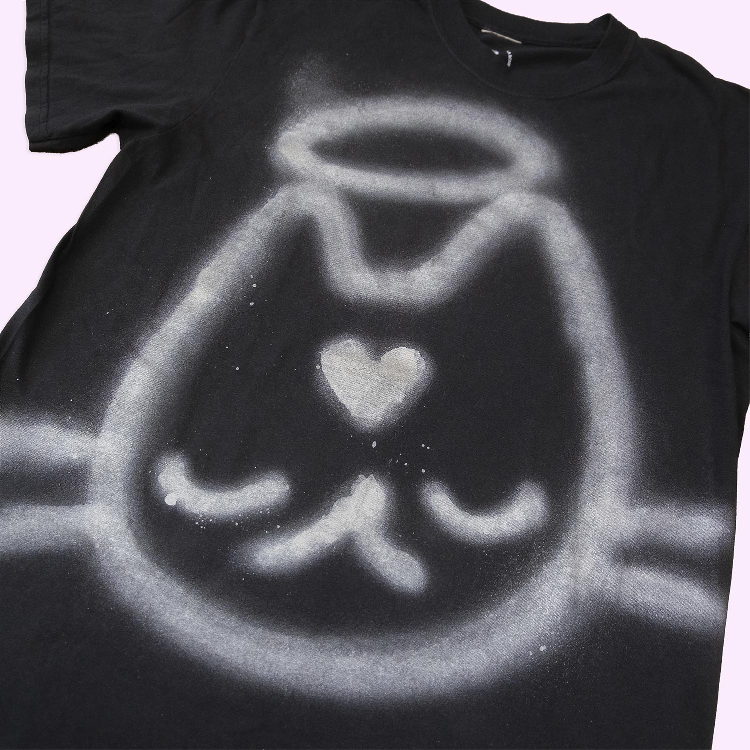 T-shirt "ange argent", taille unique large
