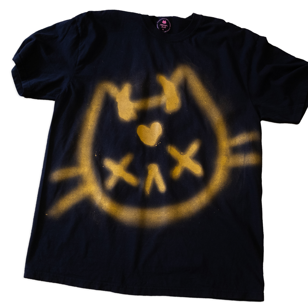Unique "Golden Devil" T-Shirt, medium size