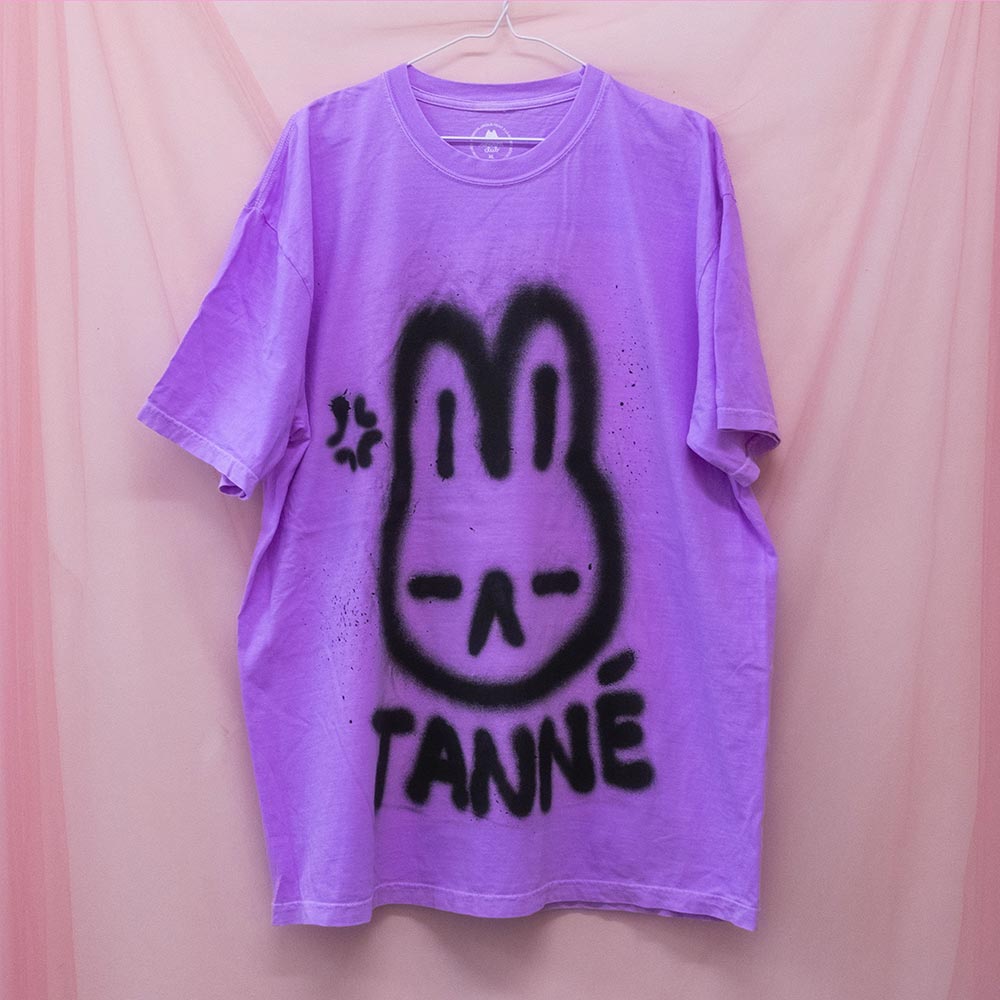 T-shirt "Lapin tanné" unique (XL)