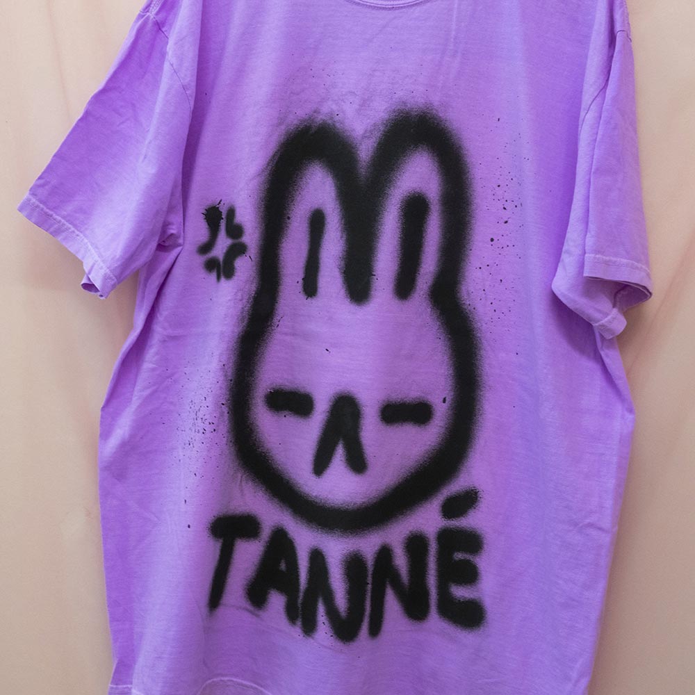T-shirt "Lapin tanné" unique (XL)