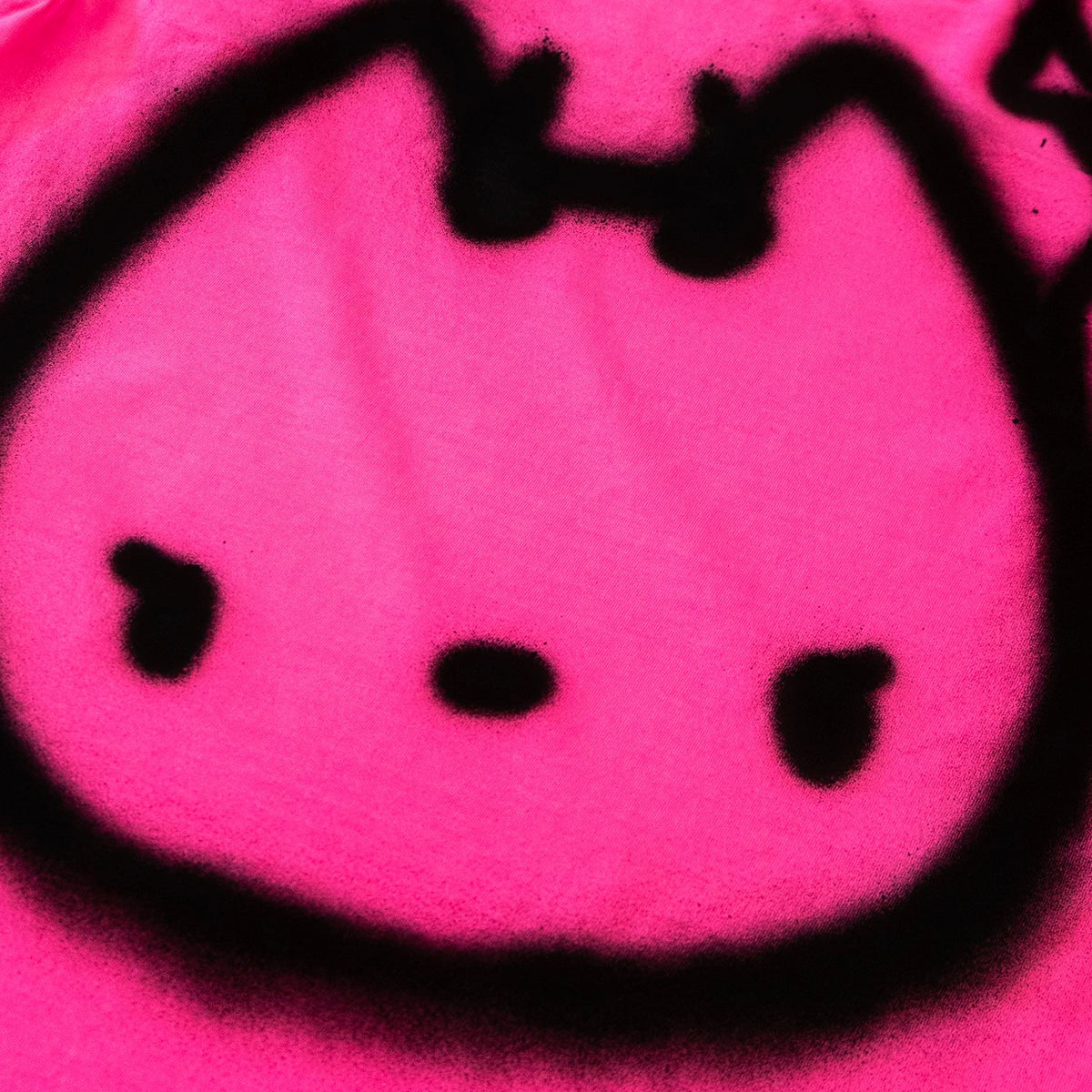 T-shirt "Chaton diabolique", taille unique large