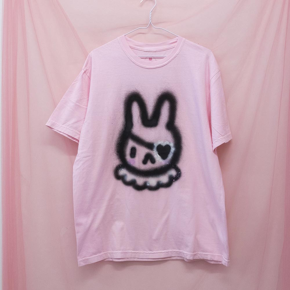 Unique "Pirate Bunny" T-shirt (L)